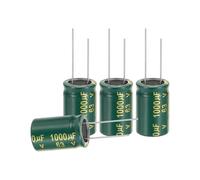 QUARKZMAN 12Pcs Condensateur Électrolytique Haute Fréquence 1000UF 63V Avec Bornes Radiales En Aluminium 16 x 25mm Courant De Ripple Élevé Faible Impédance
