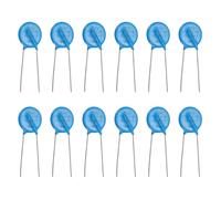 QUARKZMAN 12Pcs Résistances Dépendantes De La Tension, 14D151K Varistance AC 95V Varistances À Disque À Broches Radiales 14mm Dia Protecteur De Courant De Surtension Pour Protection De