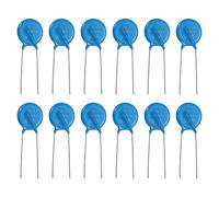 QUARKZMAN 12Pcs Résistances Dépendantes De La Tension, 14D180K Varistance AC 11V Varistances À Broches Radiales Disque 14.5mm Dia Protecteur De Courant De Surtension Pour Protection De