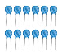 QUARKZMAN 12Pcs Résistances Dépendantes De La Tension, 14D271K Varistance AC 175V Disque À Broches Radiales Varistances 14.5mm Dia Protecteur De Courant De Surtension Pour La Protection De