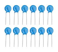 QUARKZMAN 12Pcs Résistances Dépendantes De La Tension, 14D561K Varistance AC 350V Varistances À Broches Radiales Disque De 14.5mm De Diamètre Protecteur De Courant De Surtenseur Pour