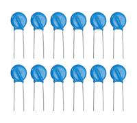 QUARKZMAN 12Pcs Résistances Dépendantes De La Tension, 14D621K Varistance AC 420V Varistances Disques À Broches Radiales 14.5mm Dia Protecteur De Courant De Surtension Pour Protection De