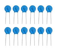 QUARKZMAN 12Pcs Résistances Dépendantes De La Tension AC 30V 14.5mm Dia | Varistance 14D470K, Varistances À Broches Radiales Disque, Protecteur De Courant De Surtension Pour Protection De