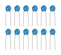 QUARKZMAN 12Pcs Résistances Dépendantes De La Tension, Varistance 10D221K AC 140V Varistances Radial Disque 10.5mm Dia Protecteur De Courant De Surtension Pour Protection De Circuit AC/DC