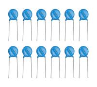 QUARKZMAN 12Pcs Résistances Dépendantes De La Tension, Varistance 10D561K AC 350V Varistances À Broches Radiales Disque 10.5mm Dia Protecteur De Courant De Surtension Pour La Protection De