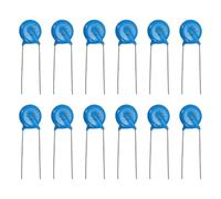 QUARKZMAN 12pcs Résistances Dépendantes De La Tension, Varistance 10D751K AC 460V Varistances Disque À Broches Radiales 10.5mm Dia Protecteur De Courant De Surtension Pour Protection De