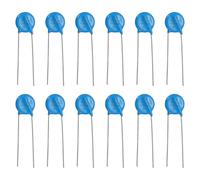 QUARKZMAN 12Pcs Résistances Dépendantes De La Tension, Varistance AC 17V 10D270K Varistors À Broches Radiales Disque 10.5mm Dia Protecteur De Courant De Surtension Pour Protection De Circuit