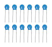 QUARKZMAN 12Pcs Résistances Dépendantes De La Tension, Varistances 10D121K AC 75V À Broches Radiales Disques Varistances 10.5mm Dia Protecteur De Courant De Surtension Pour La Protection De