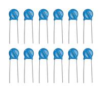 QUARKZMAN 12Pcs Résistances Dépendantes De La Tension, Varistances 10D241K AC 150V À Broches Radiales Disques Varistances 10.5mm Dia Protections De Courant De Surtension Pour La Protection