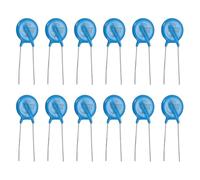 QUARKZMAN 12Pcs Résistances Dépendantes De La Tension, Varistances 14D680K AC 40V À Broches Radiales Disques Varistances 14.5mm Dia Protecteur De Courant De Surtension Pour Protection De