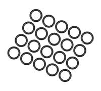QUARKZMAN 13mm x 9mm x 2mm Nitrile Caoutchouc Joints toriques x 20 Pièces Rond Joint Rondelle pour Robinet Plomberie Réparation Étanchéité Connexion [Noir]