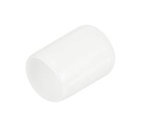 QUARKZMAN 15 Embouts en Caoutchouc 1 1/8" (14,5 mm) ID Capuchon d'extrémité Rond en Vinyle Vis Protecteurs de Filetage Blanc
