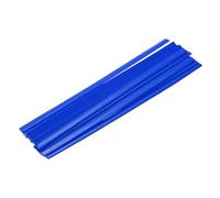 QUARKZMAN 15 Pcs Tiges De Soudage Plastique Bleues 9.5mm x 250mm HDPE Bande Plate De Soudage Plastique Pour Réparation Réservoirs D'Eau Palettes Chariots Poubelles Auges(0.4inch x 10inch)