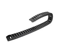 QUARKZMAN 15 x 40mm Câble Faites glisser Chaîne x 1 Pièce Plastique Câble Fil pour Imprimante 3D, [Noir]
