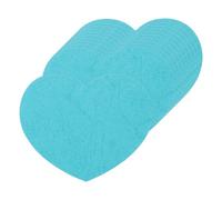 QUARKZMAN 150PCS Cœurs en papier découpés 2,5 pouces Étiquettes en forme de cœur pour l'artisanat de la Saint-Valentin, tableau d'affichage de la classe, bleu