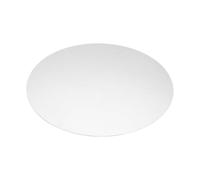 QUARKZMAN 150x0.6mm Disque En Acier Inoxydable, Cercle Métallique Estampage Étiquettes Vierges Plaque Ronde Pour Artisanat Gravure Laser Bijoux Fabrication Plaque Nom, Argent