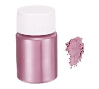 QUARKZMAN 15G/0,5OZ Poudre de Mica Naturel pour Pigments de Résine Époxy, Peinture de Voiture, Teintures, Loisirs Créatifs DIY, Rouge Pêche