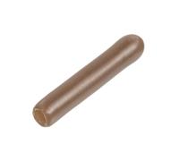 QUARKZMAN 15pcs Embouts en Caoutchouc, 1.5 mm ID Vis Filetage Protecteur en PVC Embouts de Protection Flexible pour Tube Métallique, Câbles, Fils, Tige, Écrou et Cache Boulon, Brun