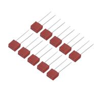 QUARKZMAN 15Pcs Mini Fusible Carré Miniature À Montage DIP À Fusion Lente Pour Pièces Électroniques Réparation PCB LCD, T1A 1A 250V, Rouge