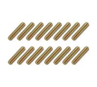 QUARKZMAN 16 Pack Tige Filetée Complètement Filetée 1/4" Filetage | Vis Filetée Tige Filetée Vis Pied De Canapé Boulon Pour Chaise Montage De Meubles Assemblage Fixation, 1" Longueur