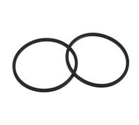 QUARKZMAN 16oz Ou 20oz Joints Couvercle en Caoutchouc Remplacement, 2 Pièces 2.4" Diamètre Joints en Forme O Refermables pour Gobelets Isothermes en Acier Inoxydable, Noir