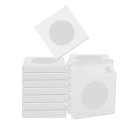 QUARKZMAN 16Pcs Boîtes D'Emballage Pour Savon 3.5 x 3.5 x 0.6 Pouces Boîte Miniature En Kraft Pour De Savon Boîte À Friandises Pour Emballage De Pâtisseries Bonbons (Blanc)