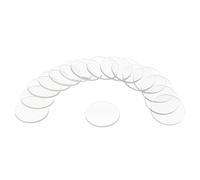 QUARKZMAN 16pcs Verre de Montre en Cristal, 28mm Lentille en Verre Rond À Dôme Unique pour Cadran de Montre, Pièces de Rechange pour Réparation D'Horloger, Transparent