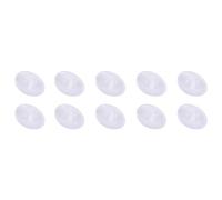 QUARKZMAN 17mm Dia Vis Capuchon Couvre x 100PCS Rond Forme Plastique Auto Taraudage Vis Tête Capuchons Couvercles pour Maison Meubles Décoration, [Blanc]