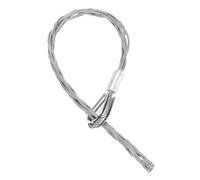 QUARKZMAN 18-25mm OD Câble Chaussettes de Tirage Grip 0.63 M Simple Tête Côté Tirage Fil Maille Puller Chaussettes Grip Outils de Tirage de Fil en Acier Inoxydable