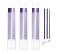 QUARKZMAN 18 Pièces Mine Crayon Chantier, 2.8mm Crayon de Chantier, Recharges de Crayons de Charpentier, Mines de Crayons de Menuisier, outils pour le marquage architectural (Violet)