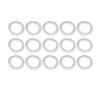 QUARKZMAN 18mm x 26mm x 0.8mm Rondelles Plates x 15 Pièces 304 Acier Inox Rondelle Assortiment Kit pour Vis Boulons
