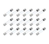 QUARKZMAN 18Pcs Fusibles en Verre, Axiaux avec Fil de plombs 6x30mm 2A 250V pour Remplacer ou Réparer de Nombreux Appareils Électroniques Domestiques (F2A)