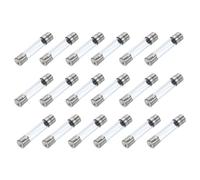 QUARKZMAN 18Pcs Fusibles en Verre, Axiaux avec Fil de plombs 6x30mm 3A 250V pour Remplacer ou Réparer de Nombreux Appareils Électroniques Domestiques (F3A)