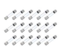 QUARKZMAN 18Pcs Fusibles en Verre, Axiaux avec Fil de plombs 6x30mm 4A 250V pour Remplacer ou Réparer de Nombreux Appareils Électroniques Domestiques (F4A)