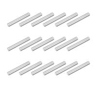QUARKZMAN 18pcs M5x35mm Goupille Cylindrique Étagère, Goujons Cylindriques Acier Inoxydable 304, Support Cheville d'Étagère Fixation pour Fabrication Industrie Mécanique Installation Meuble