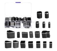 QUARKZMAN 18pcs Outil De Perçage De Cuir En Acier Rapide Emporte-Piéce Creux Outil De Coupe Multiples Formes Avec Boîtier De Rangement Jeu De Matrices De Coupe Pour Artisanat DIY