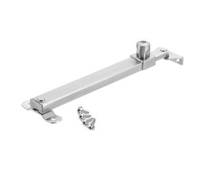 QUARKZMAN 1Pcs 300mm Battant Compas Fenêtre Loquet, Inox Acier Battant Fenêtre Compas, Réglable Friction Compas Charnières Fenêtre Entretoise, Galvanoplastie Brossé Argent