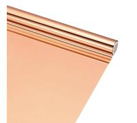 QUARKZMAN 1Pcs Rouleau De Feuille De Transfert Métallisée Laser En Cuivre À Chaud À Activation Thermique Pour, À Utiliser Avec Des Stylos À Dorure Pour DIY Décoration Cartes, 6" L x 10ft L