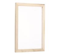 QUARKZMAN 1Pièces Cadre D'Impression Sérigraphique, 30x20 Cm en Bois avec Une Maille Blanche de 160 pour Projets D'Impression DIY