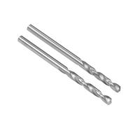 QUARKZMAN 2,25 mm & 2,35 mm Carbure Solide Foret Mèches Droit Tige pour Inox Acier Alliage Acier Dur, Durci à 50 HRC, 2 Pièces