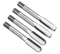 QUARKZMAN 2 Ensembles Tarauds à Main, M7 x 0.75 2B Taraud Métrique Ébaucheur et Intermédiaire à droit en Acier à Outils Allié 16CrSi, Tarauds et filières Durables pour Outil Taraudage Vis