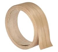 QUARKZMAN 2 Inch X 16ft Bandes De Chant Préencollées En Placage De Bois Cerise Flexible Ruban Adhésif À Fusion Thermique Pour Réparation De Meubles Et Rénovation De Cabinets