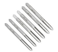 QUARKZMAN 2 Jeux De Tarauds À Main Métrique, M5 x 0.8 H2 Tarauds Ébauche + Intermédiaire + Fin, Kit D'outils De Taraudage En Acier Rapide (HSS)