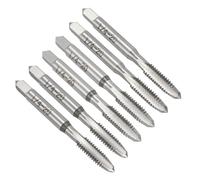 QUARKZMAN 2 Jeux De Tarauds À Main, Tarauds 1/4-20 UNC 2B Ébaucheuse + Intermédiaire + Finisseuse, Kit D'outils De Taraudage En Acier Rapide (HSS)