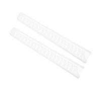QUARKZMAN 2 Pack de Manches de Protection pour Couteau en PP, Protège-Garde de Bord de Lame, Fourreau de Lame Universel pour Couteau à Pastèque de 10", Blanc