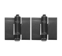QUARKZMAN 2 Pack Pares Lourdes Charnières À Souder 3.15" x 3.54" x 0.18" | Charnières À Souder Résistantes À La Corrosion Et À La Rouille Pour Portes De Remorque
