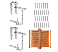 QUARKZMAN 2 Paire Charnières Lourdes Pour Porte Salon Charnière Auto-Retour Pour Porte Café Acier Inoxydable 304 Pour Portes Battantes Pour Portes 16mm D'épaisseur MIN, Capacité Charge 11lbs