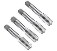 QUARKZMAN 2 Paires De Tarauds À Main Métriques, Taraudage Conique M16 x 2 H2 + Tarauds De Fond, Kit D'outillage De Filetage En Acier Rapide (HSS)