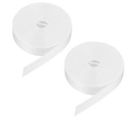 QUARKZMAN 2 Pcs 6M Sangle pour Volet Roulant 23 mm pour Enrouleur de Volet Roulant à Visser Enrouleur de Sangle en Saillie, Portes Fenêtres Store Remplacement Kit de Réparation, Blanc