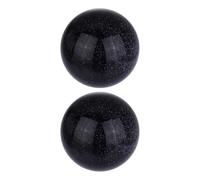 QUARKZMAN 2 Pcs Boules Sphères En Pierre Précieuse, 30mm Mini Sphère En Quartz Naturel Poli Boule En Cristal Sculptée À La Main Pierres Cristal Cadeau Pour Décoration De Jardin Cuisine Salon